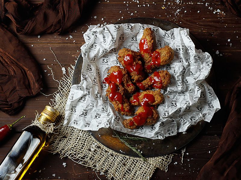 Sriracha Chicken Wings