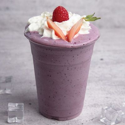 stawberry blueberry Milkshake