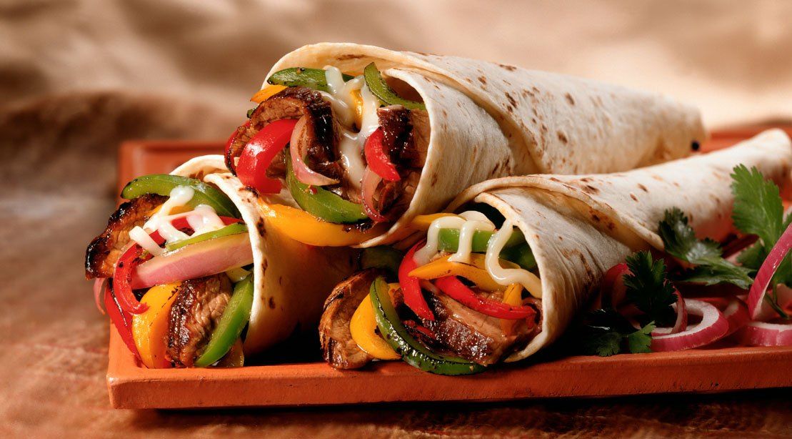 Beef Fajita Wrap