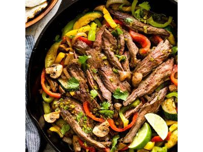 Meat Fajita Sandwich