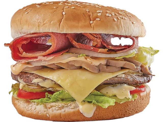 Steak Mushroom burger