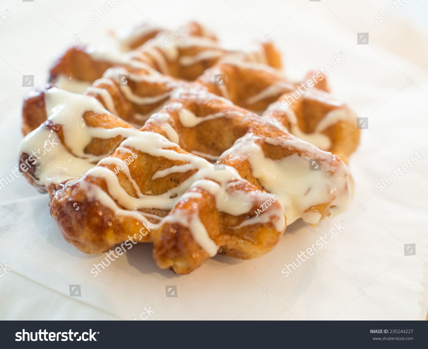 White Chocolate Waffle