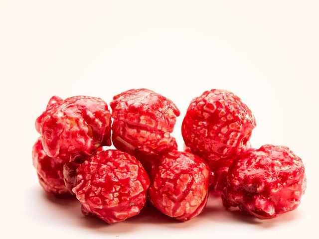Banana Starwberry Popcorn