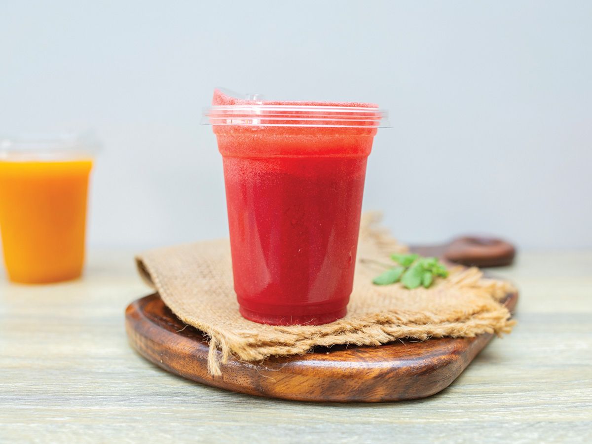 fresh Strawberry juice