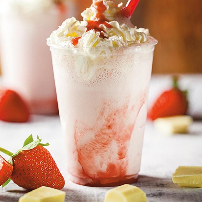 Strawberry Frappe