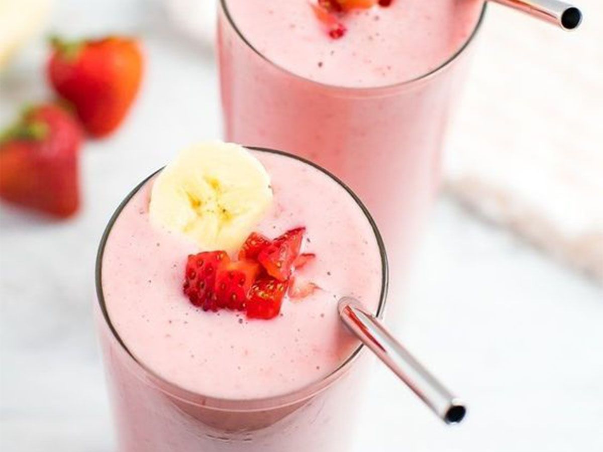 Strawberry Banana Smoothie