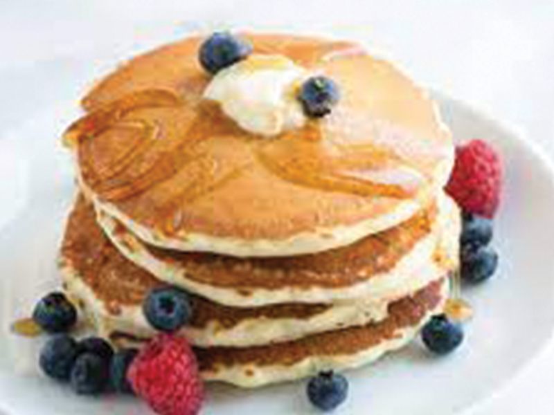 Strawberry Banana Delight Pancake