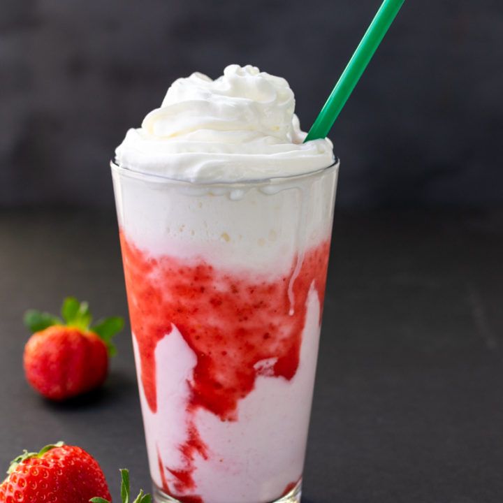 Strawberry Frappe