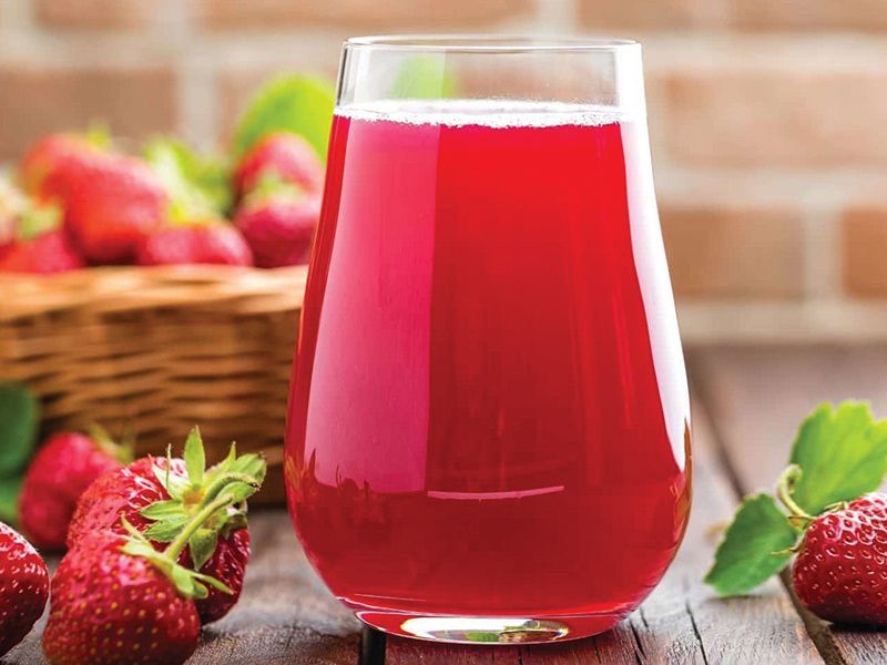Fresh Strawberry Juice