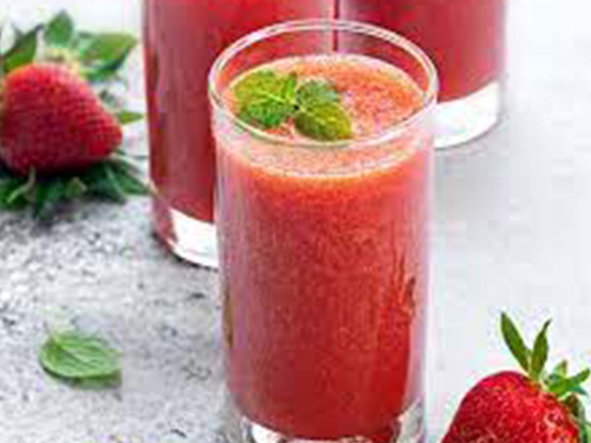 Fresh Strawberry Juice