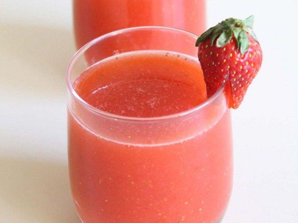 Fresh Strawberry Juice