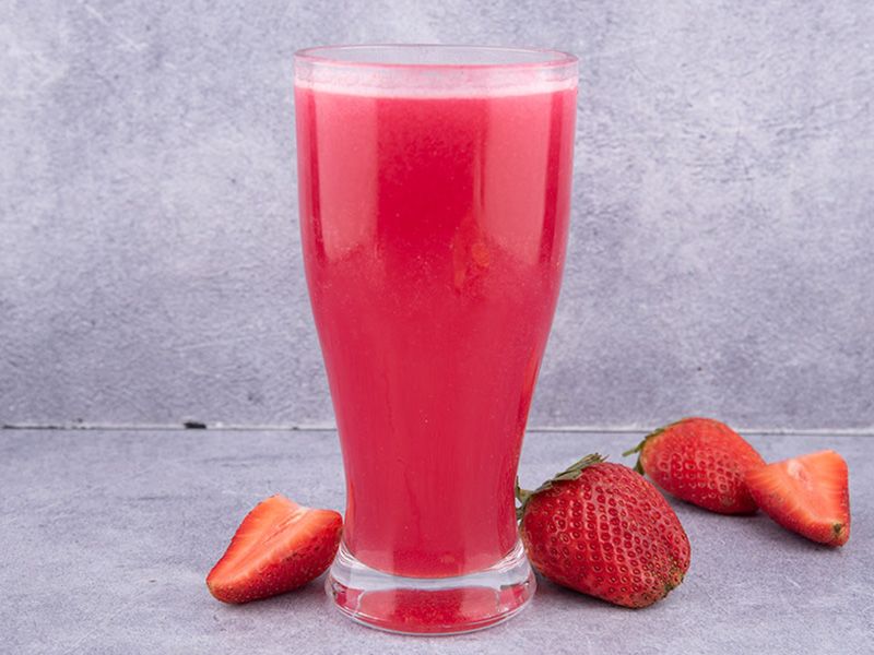 fresh Strawberry juice