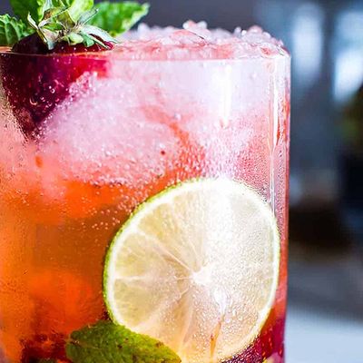 Strawberry mojito
