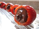 Strawberry Stuffed With Nutella Chocolate