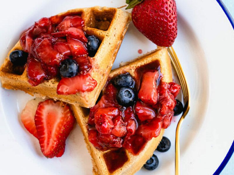 Strawberry Waffle
