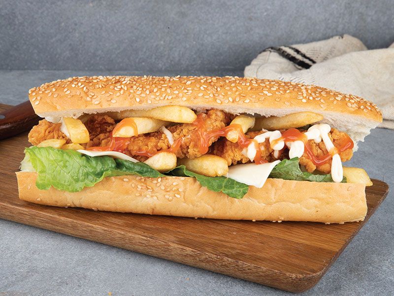 Chicken Strips Sandwich