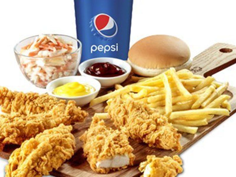 5 Chicken Strips Pieces