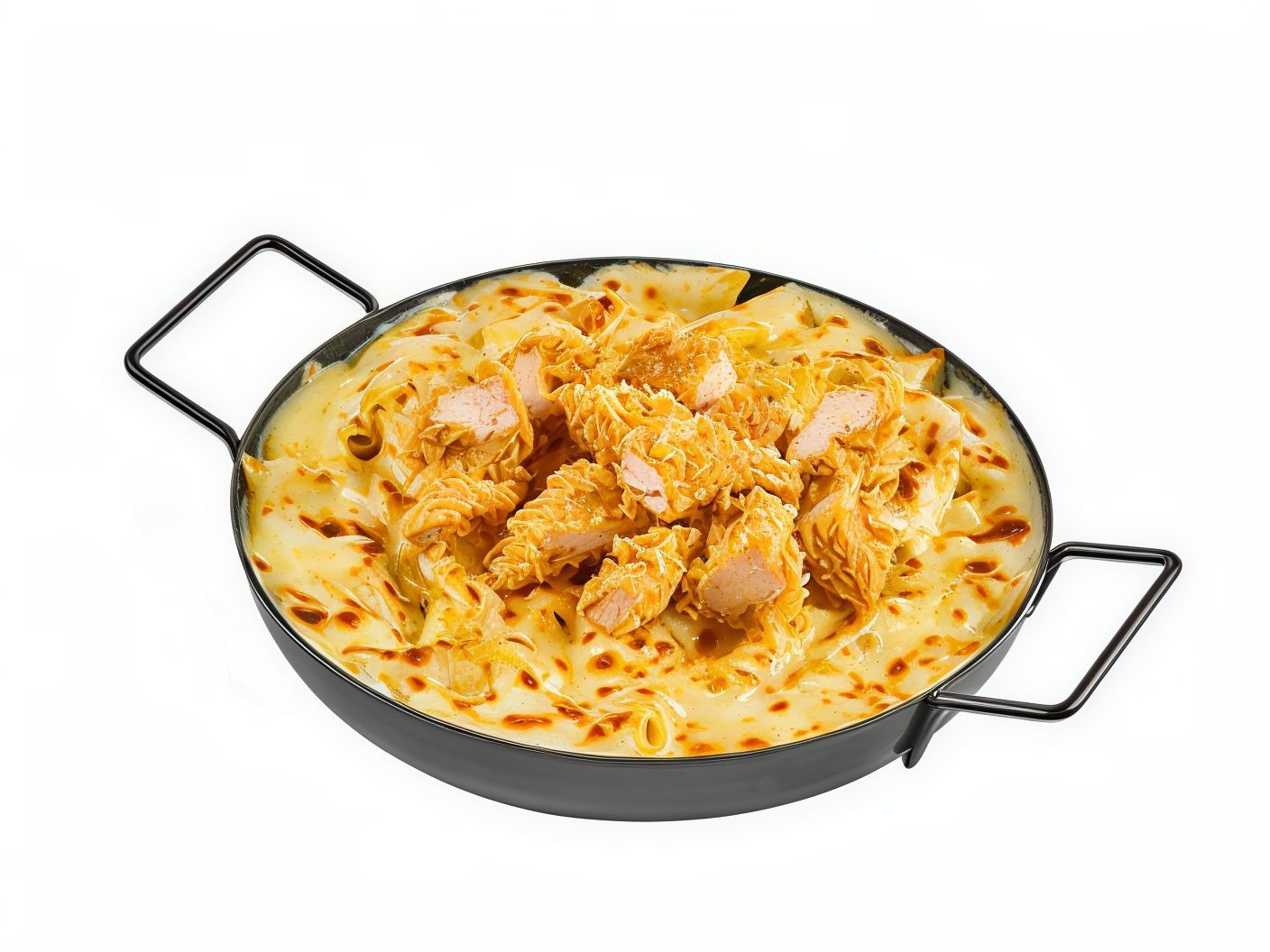 strips Pasta White Sauce