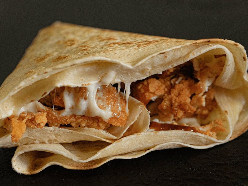 Chicken Strips Crepe