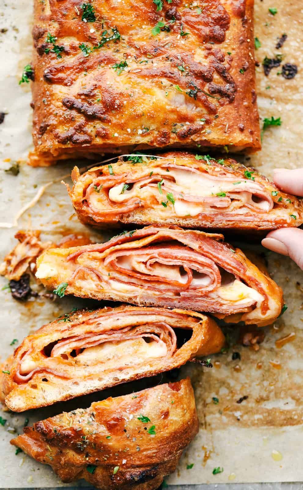 Hot Dog Stromboli