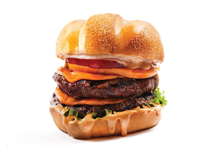 Strong Beef Burger Sandwich
