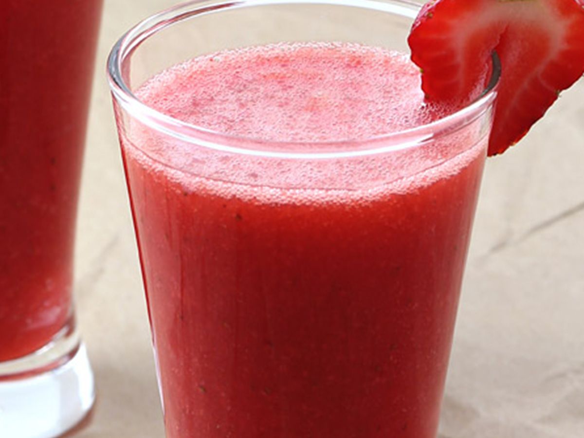 Fresh Strawberry Juice