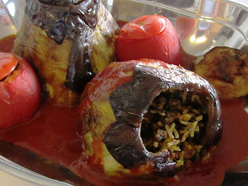 Eggplant Mahshi