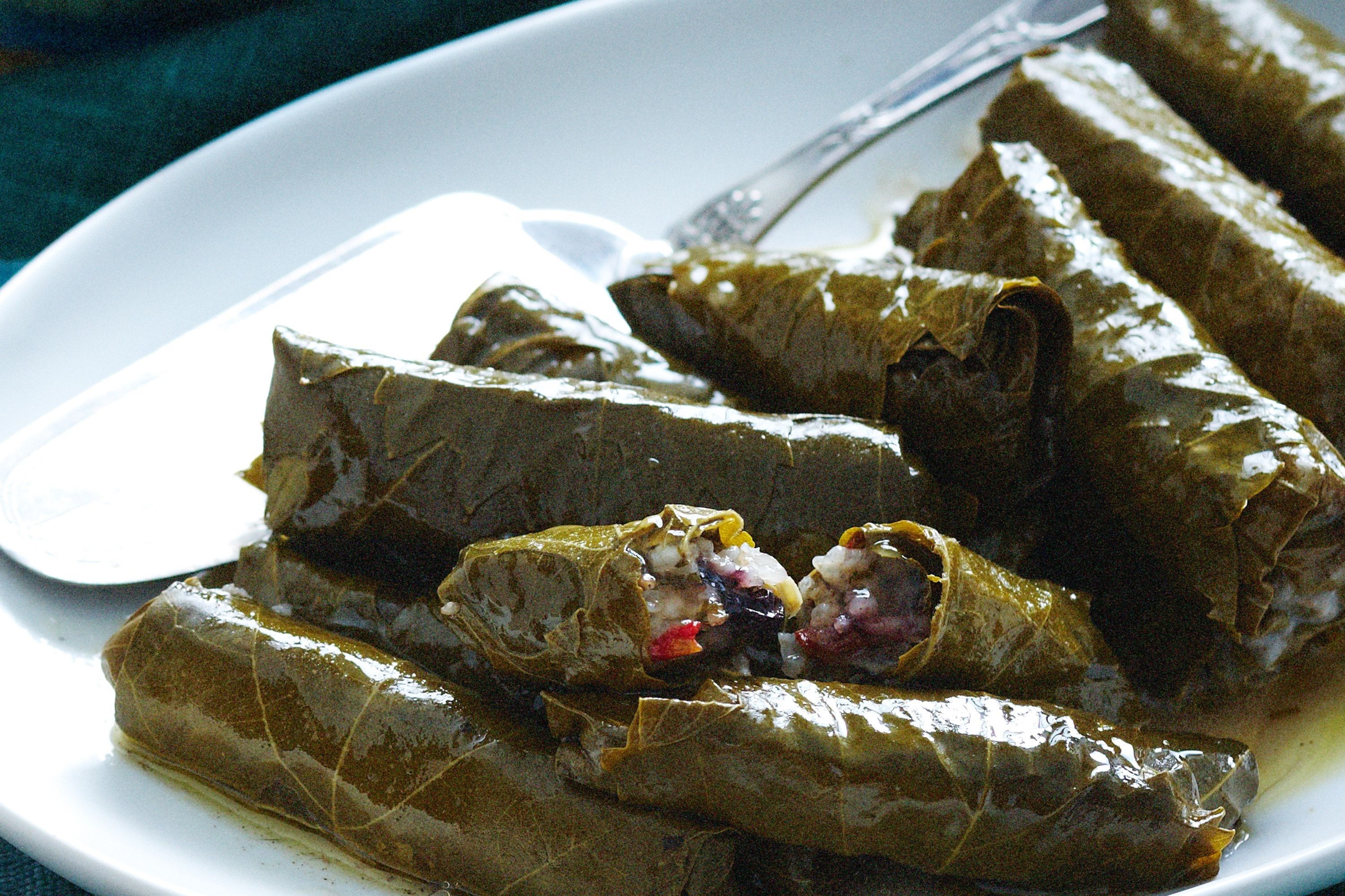 Vine Leaves Platter