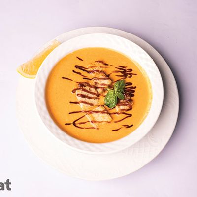 Sun-dried tomato soup