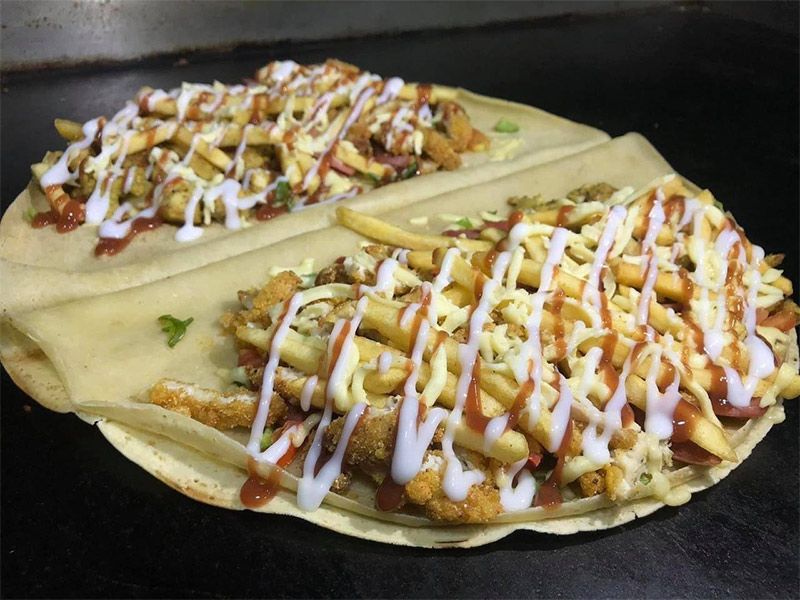 Super Mix Chicken Crepe