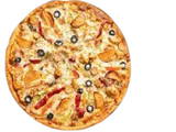 Small Mix Meat Pizza