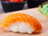 Nigiri Tataki Salmon Sushi