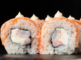 Shrimp With Crab Roll