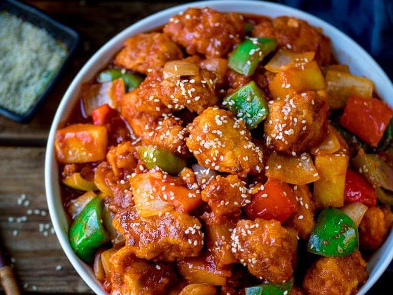 Sweet & Sour Fried Chicken
