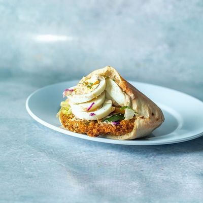 Foul With Boiled Eggs Sandwich
