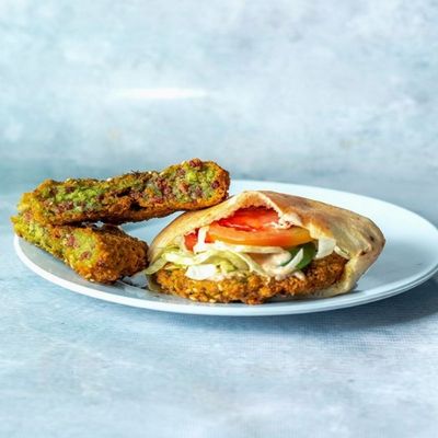 Falafel Kiri Pastrami Sandwich