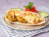 Taamia With Quraish Cheese Sandwich