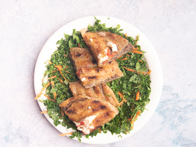 Meat With Mozzrella Cheese Hawawshi