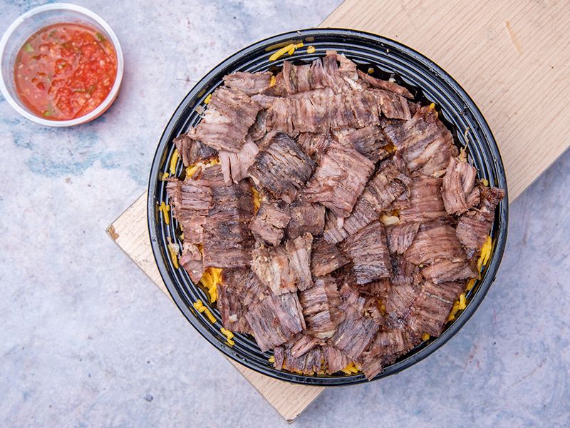 Meat Shawerma Fatteh