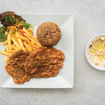 Escalope dish Pane.