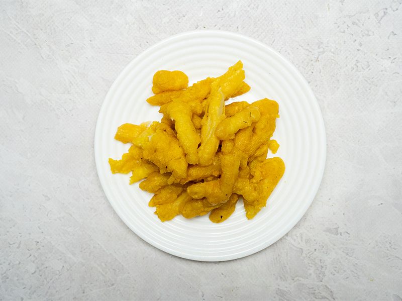 French Fries With Saffron Sandwich