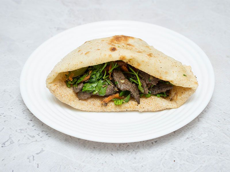 Alexandrian Liver Sandwich