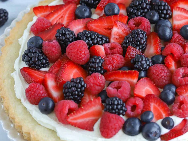 Tart Berries Ice Cream Cup