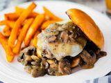Taste Pink Burger Sandwich