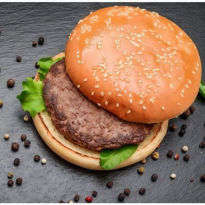 Plain Burger Sandwich