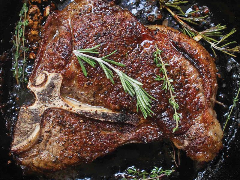 T Bone Steak Platter Usa