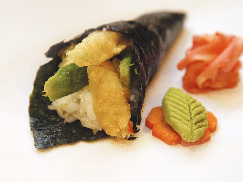 Shrimp Tempura Temaki