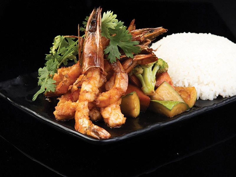 Teppanyaki Shrimp