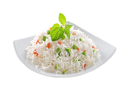 Vegetables Basmati Rice Platter