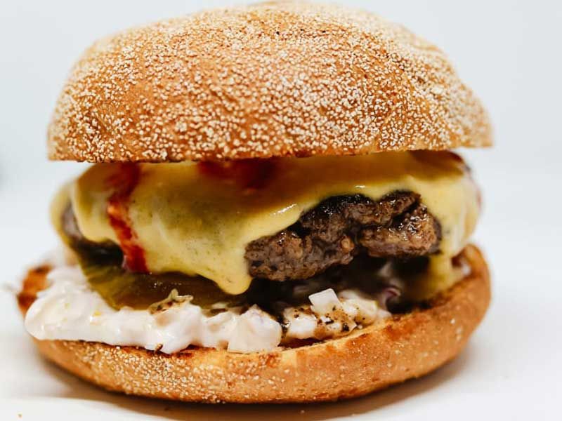 Texas Beef Burger Sandwich ( Single )